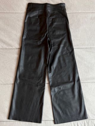 Pantalones de piel Zara