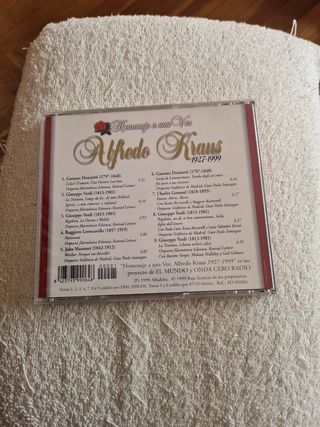 CD Alfredo Kraus - Arias de Ópera