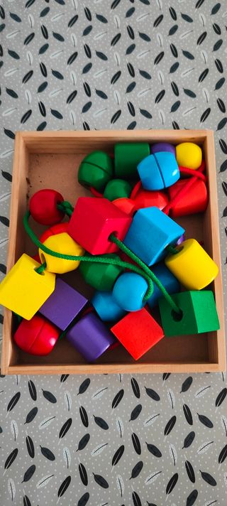 Encajes madera bebés