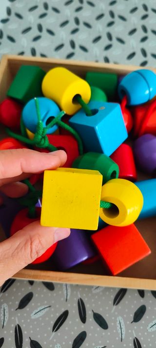 Encajes madera bebés