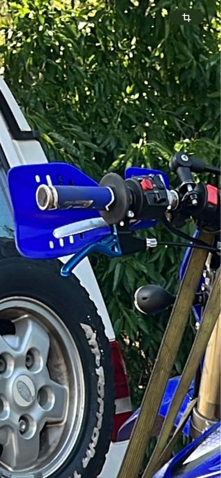 Yamaha WRF 450 - enduro con deposito de 15 litros