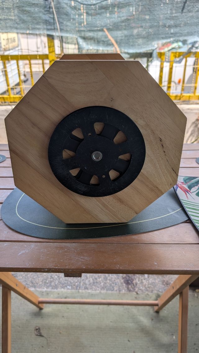 Espositore CD in legno