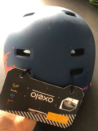Set de casco y protecciones talla M