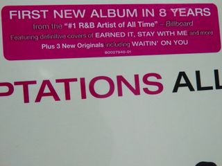 Vinilo The Temptations - All The Time (Blanco)