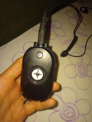 Motorola Walkie Talkie con casco