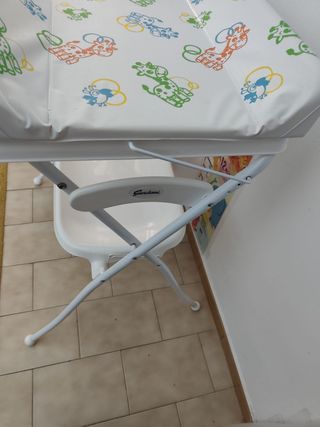 Cambiador Bañera Bebé Giordani.