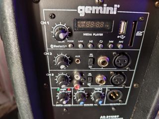 Altavoz Gemini 300W Bluetooth