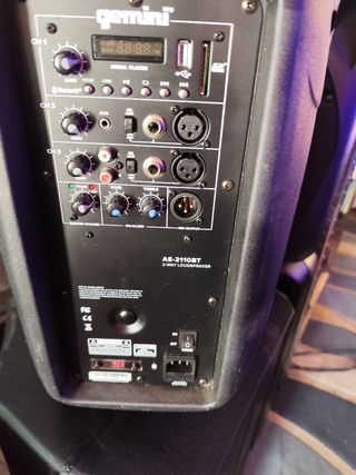 Altavoz Gemini 300W Bluetooth