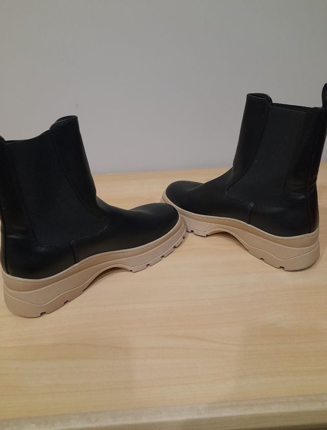 Stivaletti Chelsea neri Primark 40