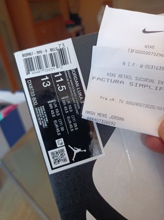 Zapatillas Baloncesto Jordan Luka 2- Naranja y Neg