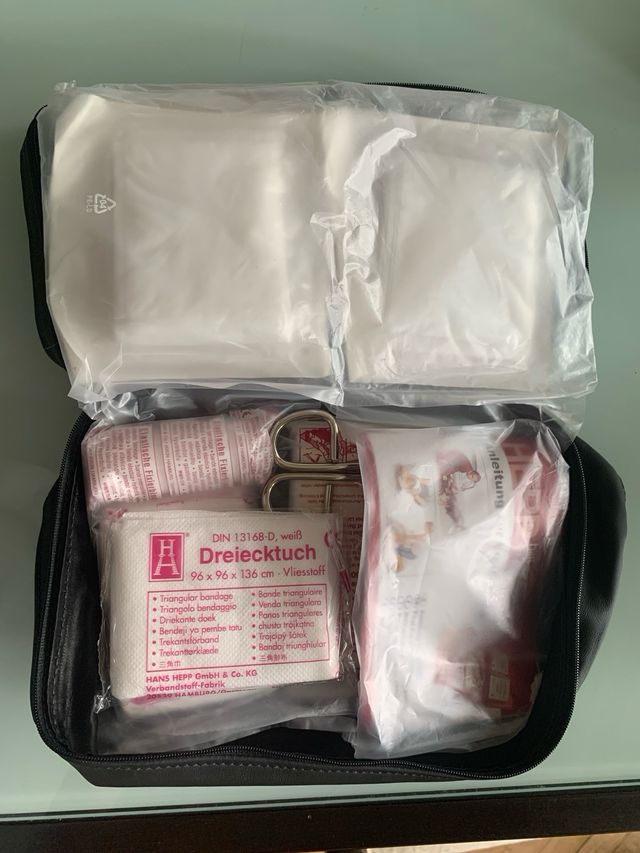 Botiquín Bentley primeros auxilios