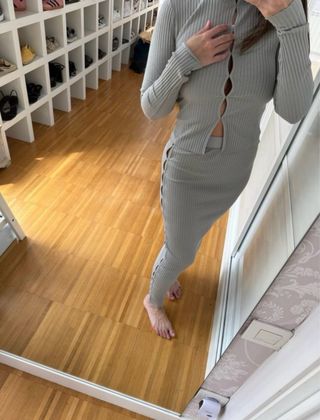 Conjunto Zara gris talla S
