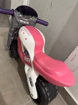Moto Feber infantil rosa