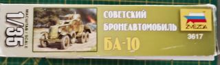 BA-10 Soviético 1/35 Zvezda