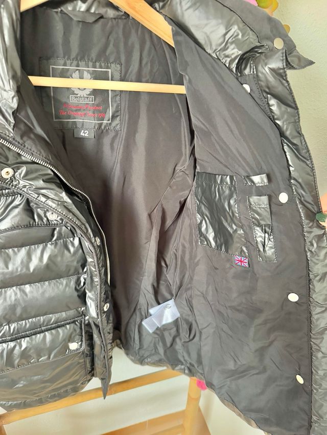Plumas Belstaff negras
