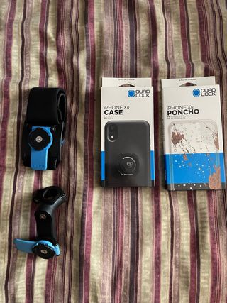 Quad Lock  Soporte Bici-moto carcasas iPhone XR