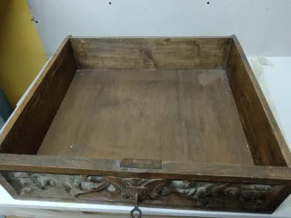 6Cajones madera tallados - Decoración