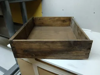 6Cajones madera tallados - Decoración