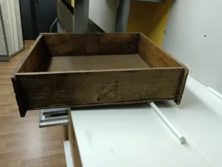 6Cajones madera tallados - Decoración