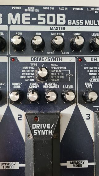Boss ME-50B Multiefectos Bajo