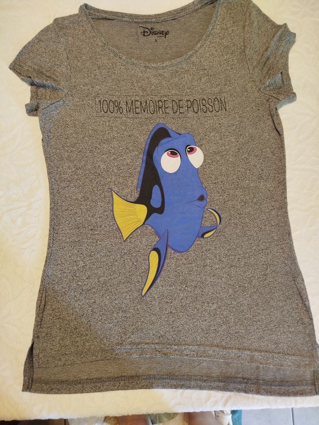 Maglietta Dory Disney Grigia Tg.S