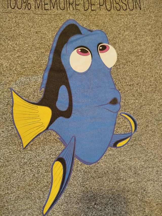 Maglietta Dory Disney Grigia Tg.S