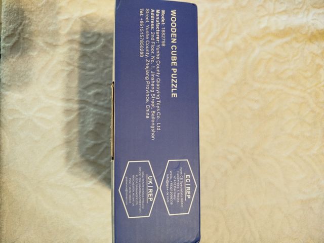 Puzzle Cubi Legno Bambini