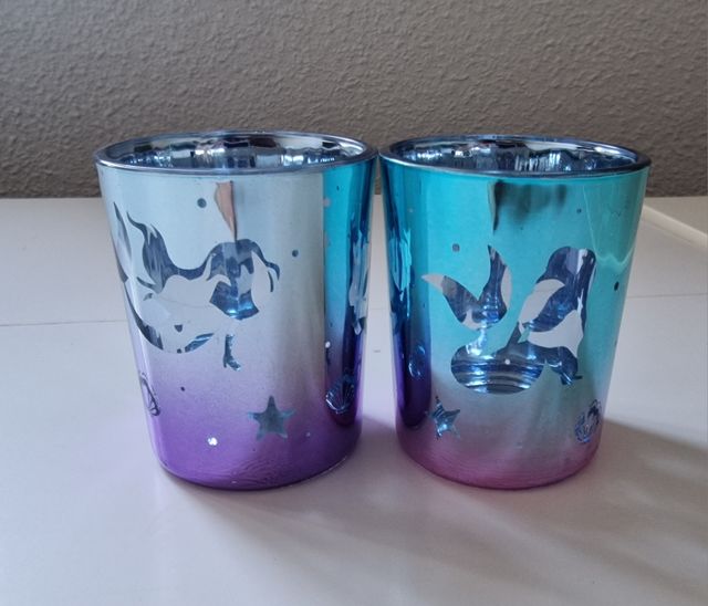 Portavelas de sirena