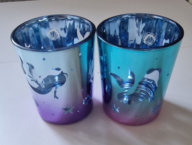 Portavelas de sirena