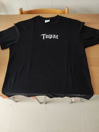 Camiseta Tupac Negra
