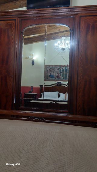 Comodino legno stile antico