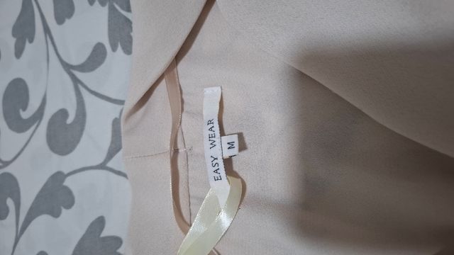 Vestido Zara beige mujer