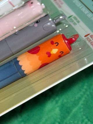 Penne gel cancellabili Legami “Farm”