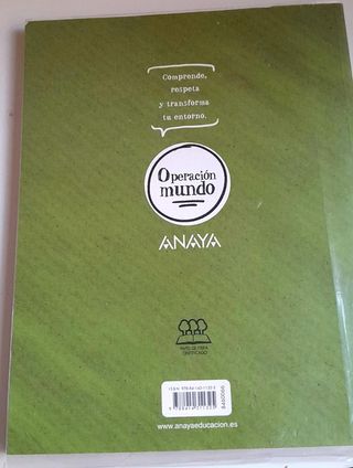 Biología, Geología y Ciencias Ambientales 1.