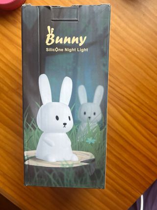 Luz nocturna Conejo Silicona