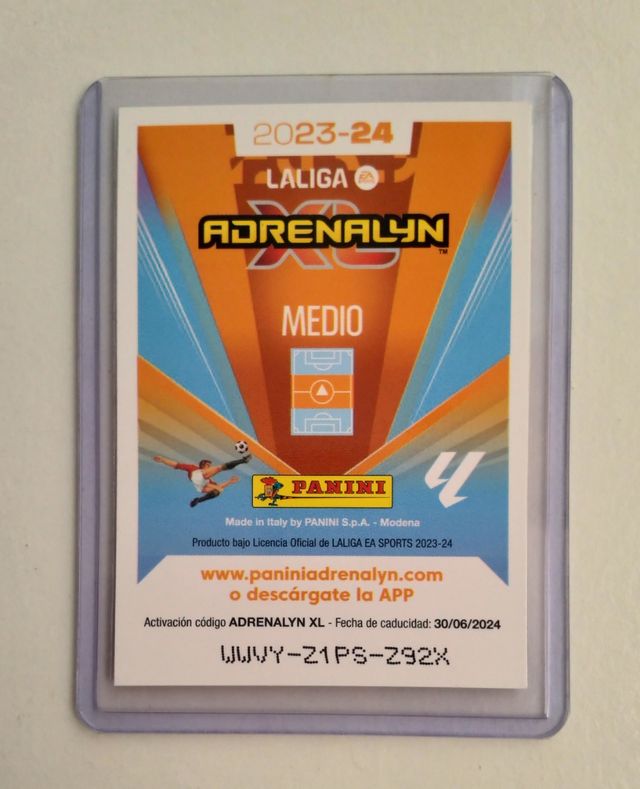 Tchouaméni Edición Limitada Firmada Adrenalyn XL