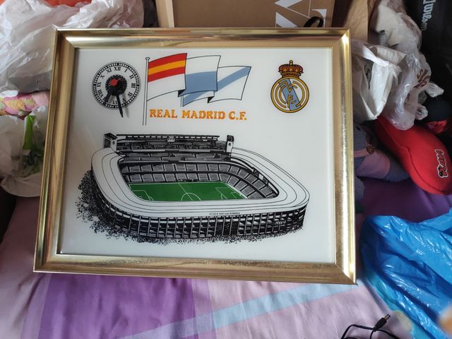 Reloj Real Madrid: Cuadro vintage
