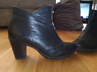 Botines Yokono negros, talla 37