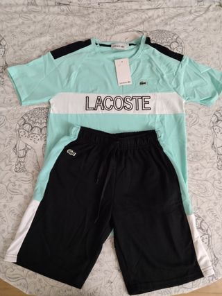 Conjunto hombre turquesa y negro