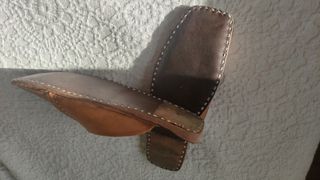 Babuchas piel marrón Precio atractivo para regalar