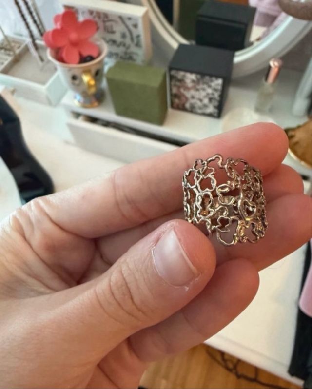 Anillo Tous plata T-10