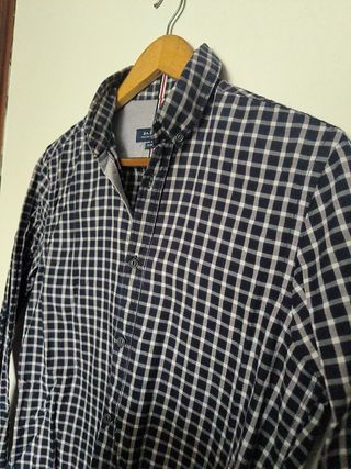 Camisa Zara Man cuadros M
