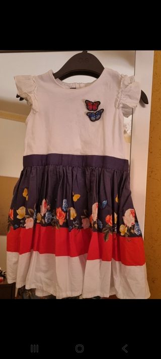 Vestito Chicco bimba 5 anni - floreale