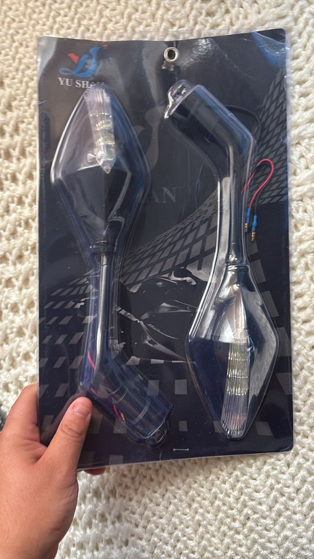 Espejos LED moto - 2 unid.