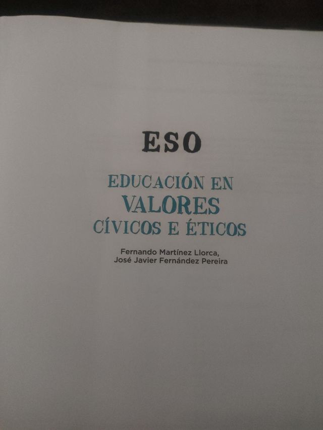 Educación en Valores Cívicos e Éticos 3.
