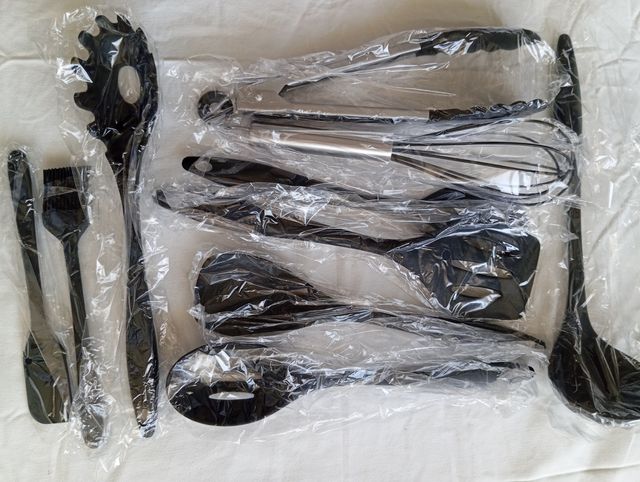 Juego Utensilios Cocina Silicona - 10 piezas