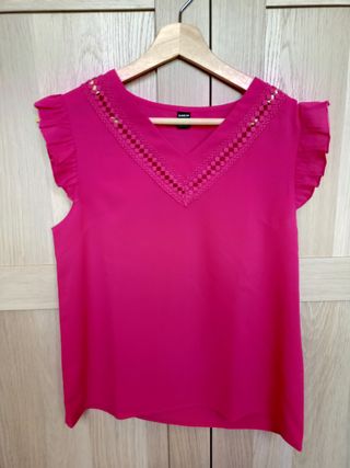 Blusa SHEIN rosa talla M
