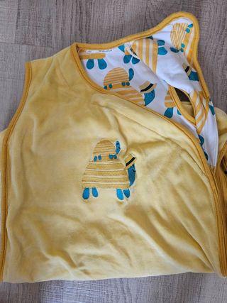 Saco dormir bebé - amarillo