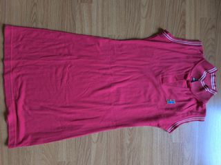 Vestido Nike rojo vintage playero