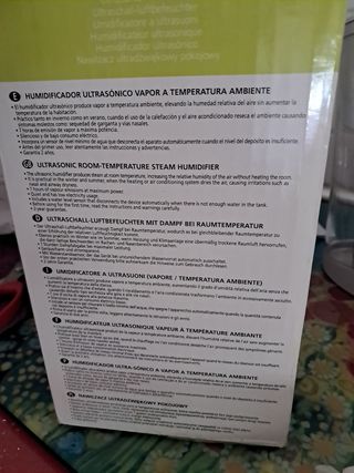 Humidificador ultrasónico JANE